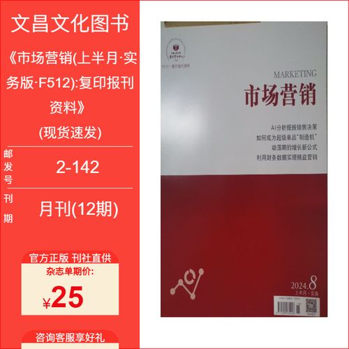 营销资讯,市场调查,营销策划 2022/2023/2024年 单期
